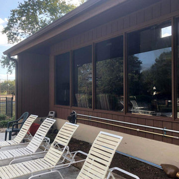 Pool House, Paint and Repairs