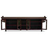 Rosewood Altar Style Media Cabinet, Cherry