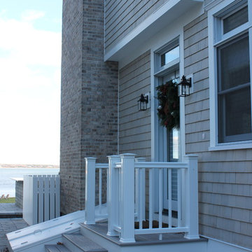 Maibec Cedar Siding, CertainTeed Designer Roofing, AZEK Decking, Marion, MA