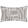 Noble Pewter Indoor/Outdoor Performance Pillow, 12"x20"