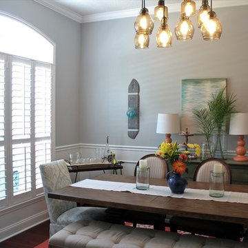 Coastal Contemporary Dining Room - Fleming Island