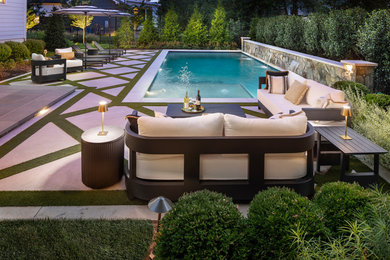 Inspiration for a modern home design remodel in DC Metro