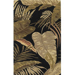 KAS Rugs & Home - Havana 2616 Midnight Rainforest Rug, 5'x8' - Havana 2616 Midnight Rainforest 5'x8'. Hand-Tufted of 100% Wool with Cotton Backing. Made in India. Vacuum regularly & spot clean stains. Professional cleaning recommended periodically.
