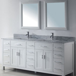 White Bathroom Vanities - Bathroom Vanities And Sink Consoles