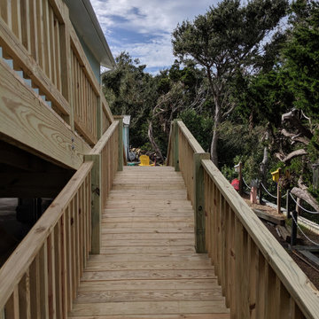 Brewer Masssive Deck, Piergola, and Service Ramp