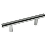 Laurey - Steel T-Bar Pull - Polished Chrome - 3" - Laurey is todays top brand of Decorative and Functional Cabinet Hardware!  Make your home sparkle with our Decorative Knobs and Pulls, or fix up your cabinets with our Functional Hardware!  Cabinets feel better when Laurey's on them!