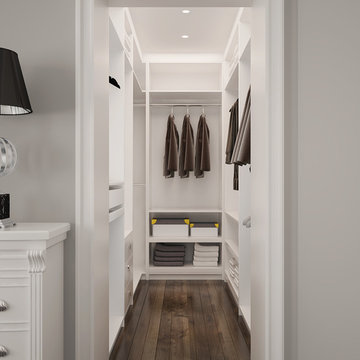 Modern White Style of Whole House Design