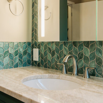 Maplewood Nature-Inspired Bathroom - Portland, Oregon