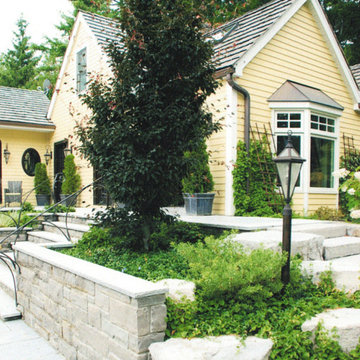 Port Credit Elegance: Driveway and Garden Makeover