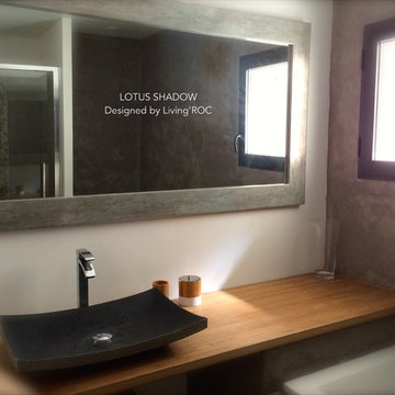 OUR CLIENTS' INSTALLATION WITH OUR TRENDY NATURAL STONE PRODUCTS