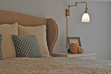 Elegant bedroom photo in New York