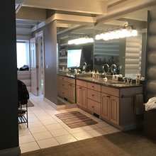 Cabin Master bath Before