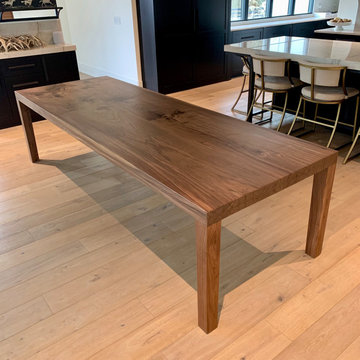 Black Walnut Parson's Dining Table