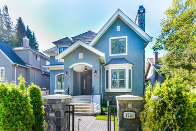 Traditional exterior home idea in Vancouver