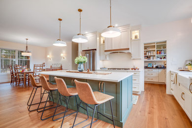 Kitchen photo in Boston
