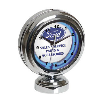 Ford Table Top Neon Clock