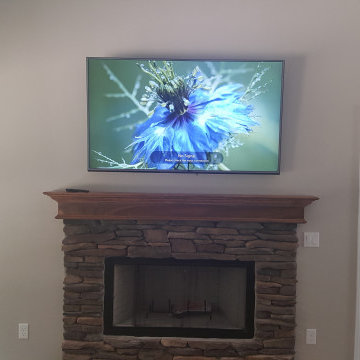 Simple TV/Fireplace