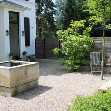 Brunnenhof mit Sichtschutz