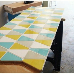 American Made Kiln Ceramic Tile Collection By Modwalls - タイル