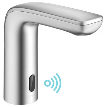 Indy Touchless Sensor Bathroom Basin Faucet in Spot Free Stainless Steel