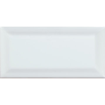 MSI NGLO3X6BEV 6" x 3" Rectangle Wall Tile - Polished Beveled - White