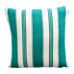 Trade Winds Caribe Aqua Accent Pillow - Decorative Pillows