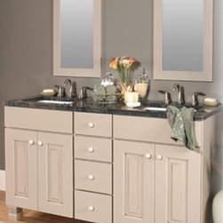 Basics Suite from The Elegant Bath Collection in Hanover Maple - Bathroom Vanities And Sink Consoles