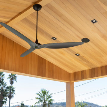 A Modern Country home in Hidden Hills thanks to the woodwork