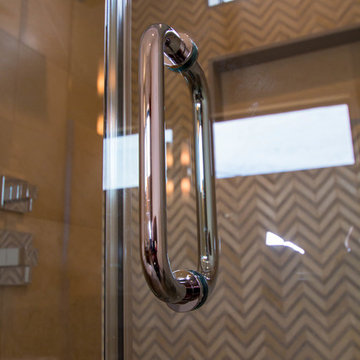 Contemporary Frameless Shower Door Handle