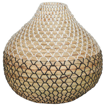 Bohemian Brown Seagrass Vase 562270