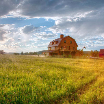 Montana Gambrel Barn Home