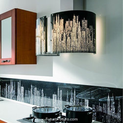 27&Prime; Murano New York LED Wall Range Hood - Range Hoods And Vents
