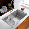 AKDY 30"x18"x9" Under Mount Stainless Steel Single Bowl Kitchen Sink