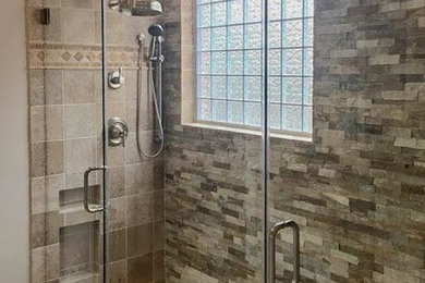 Elegant bathroom photo in Houston