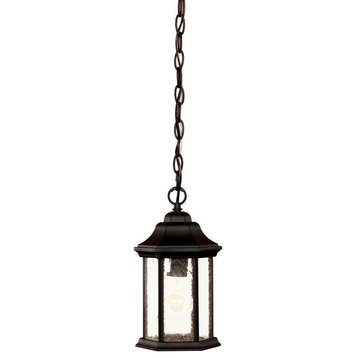 Acclaim Madison 1-Light Outdoor Hanging Lantern 5185BK/SD - Matte Black