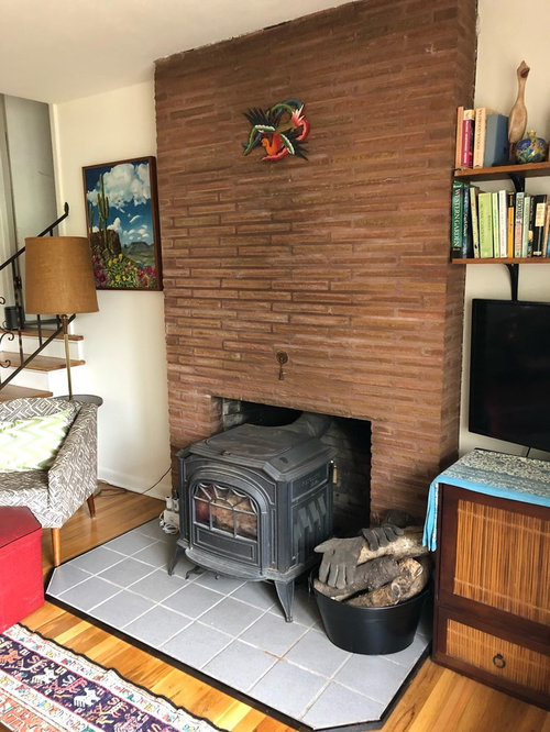 Should I paint the brick fireplace in my 1950s ranch? yes or no?