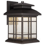 Designers Fountain - Piedmont 8" LED Wall Lantern, Oil Rubbed Bronze - Integrated LED