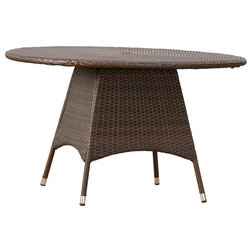 Tropical Outdoor Dining Tables by GDFStudio