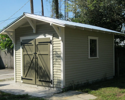 Craftsman Storage Shed for a Bungalow