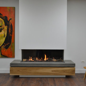 Frameless Fireplace