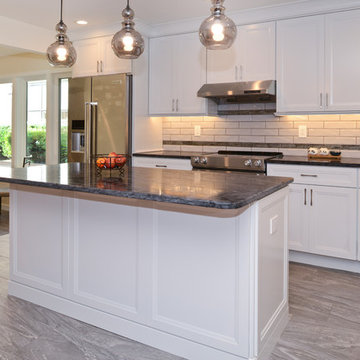 Enjoying of a Comfortable New Sunroom and a Beatiful New Kitchen Remodel in VA