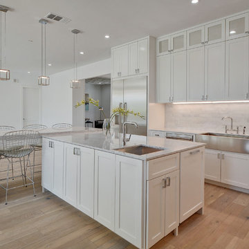 Modern Residence-Reclaimed Ivory White Oak Wood