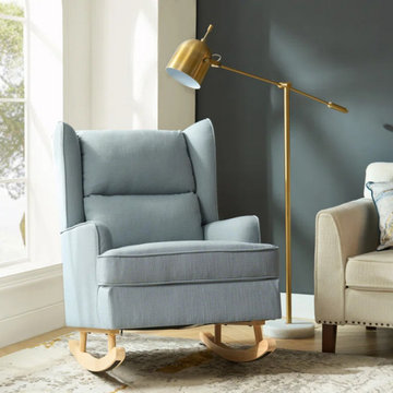 Alarise Upholstered Rocking Chair