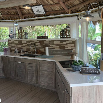 Happy Place Outdoor Kitchen