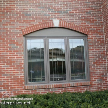 Windows - White Inside, Brown Outside. Andersen 100 Series Casement in Batavia