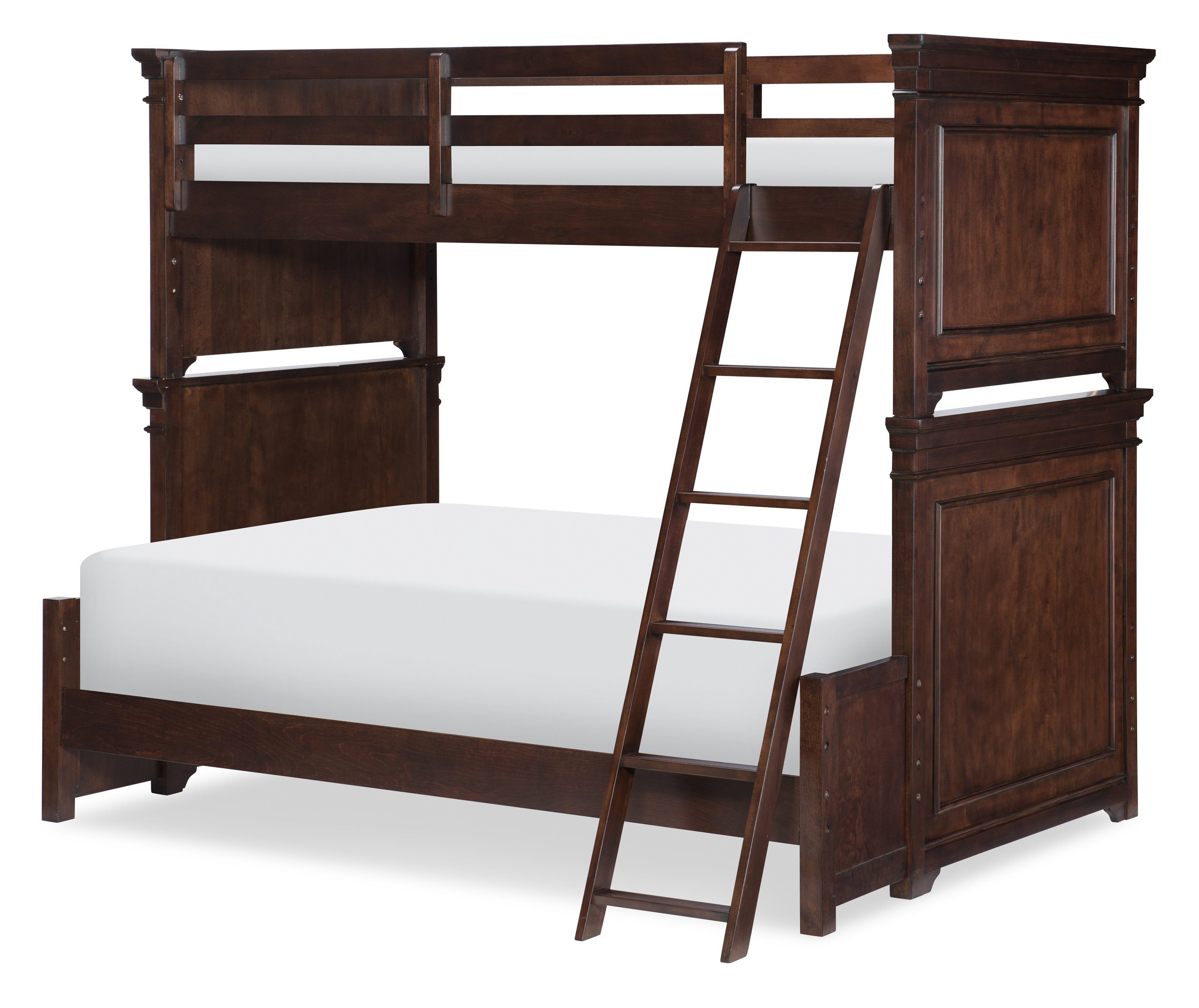 Canterbury Bottom Bunk Extension, Full, Warm Cherry, Full