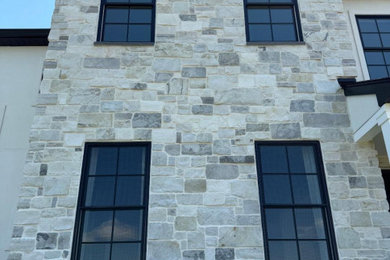 Example of an exterior home design in Philadelphia