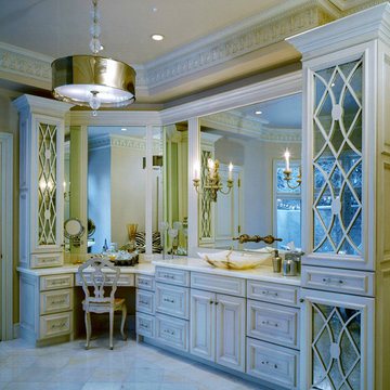 Elegant Bath Cabinets: Custom Wood Products