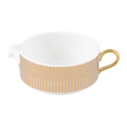 The New English - The New English Benday Gold Milk Jug - Serving Utensils