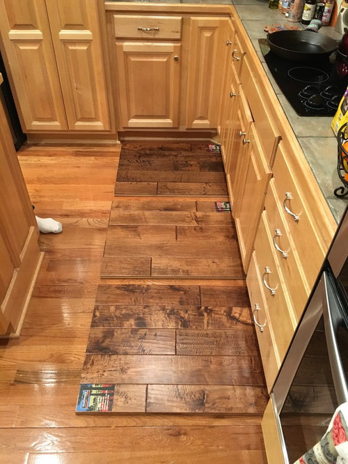 Will stained maple flooring turn yellow over time?